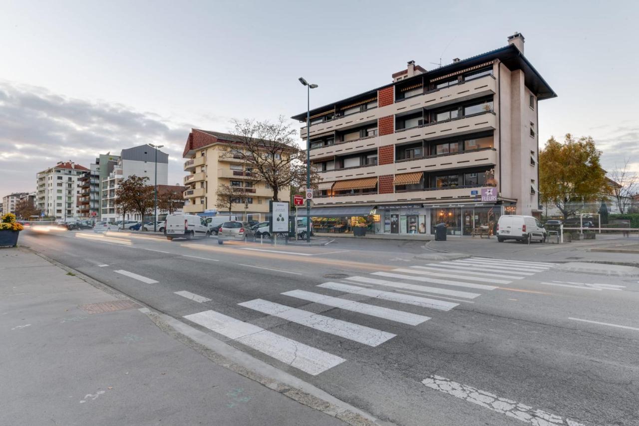Les Sorbiers - Appartement 2 chambres dernier étage - parking&terrasse Annecy Extérieur photo